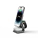 Produktbild Cubenest 3in1 Faltbares Aluminium Wireless Charger | Kompatibel mit Magsafe, drahtloses Ladegerät für iPhone Serie, Apple Watch 7/8, Apple Watch Ultra, Gesamtleistung 20W