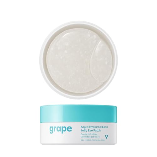 THANKYOU FARMER Grape Aqua Biome Jelly Eye Patches 60ea