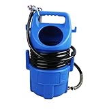 Ronyme Tragbares Sandstrahlgerät mit Strahlmittelbehälter Und 4 Düsen – Professionell, Leistungsstark Und Vielseitig, Blau