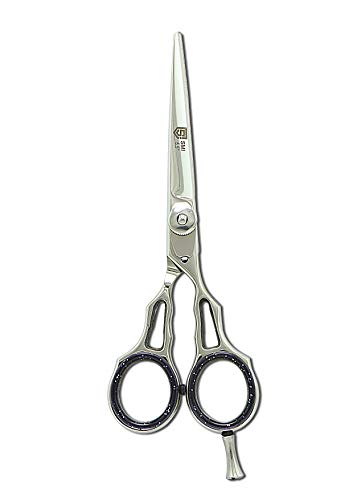 SMI - 5,5 Tijeras de peluqueria profesional Filo de navaja Tijeras de pelo para completa cortar pelo Tijeras de corte de pelo hombre mujer para hogar y salón acero inoxidable