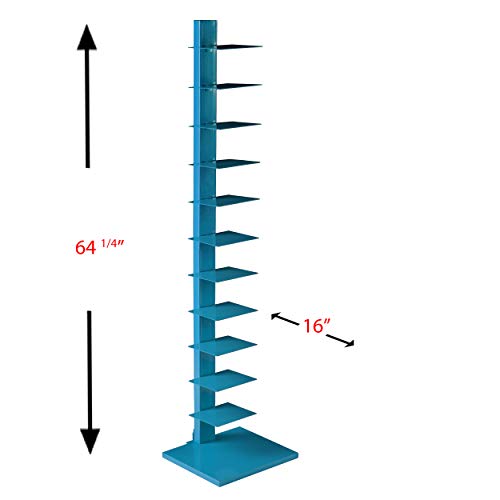 Spine Tower Shelf - Bright Cyan #TOP2