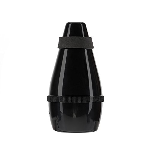 Andoer Light-weight Plastic Trumpet Mute Silencer Practice Black