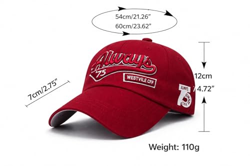 Image of BRANDONN Cap for Men & Women Casual Cotton Caps Breathable Sun Hat