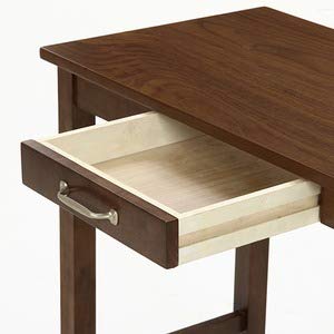 北欧風 デスク/マルチテーブル 【ミディアムブラウン】 幅90cm Amazon | 北欧風 デスク/マルチテーブル 【ミディアムブラウン