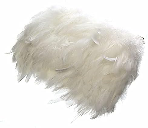 1Meters Natural Crafts Pheasant Feather Trims Sewing Clothing DIY Red Feather Needlework Fringe Party Wedding Decoration 8-10cm - Zamihalaa