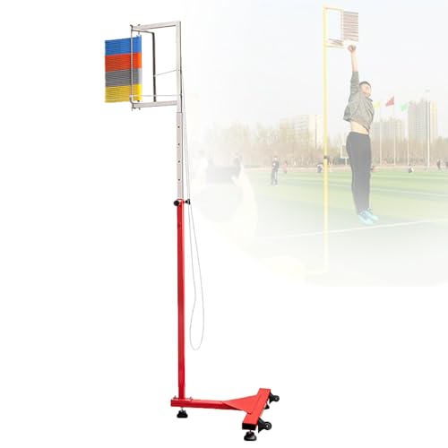 Appareil d'entraînement tactile de saut vertical avec châssis mobile à poulies