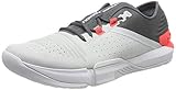  Under Armour UA TriBase Reign, Zapatillas Deportivas para Interior para Hombre, Gris (Pitch Gray/Halo Gray/Beta Red (107) 107), 47 EU