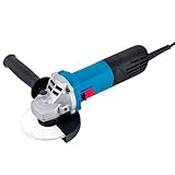 Topolenashop Smerigliatrice Angolare Professionale 1100W – 11.000 RPM – Compatibile con Disco 115mm/125mm – Taglio e Molatura per Metallo, Pietra e Laterizio – Modello VP10404