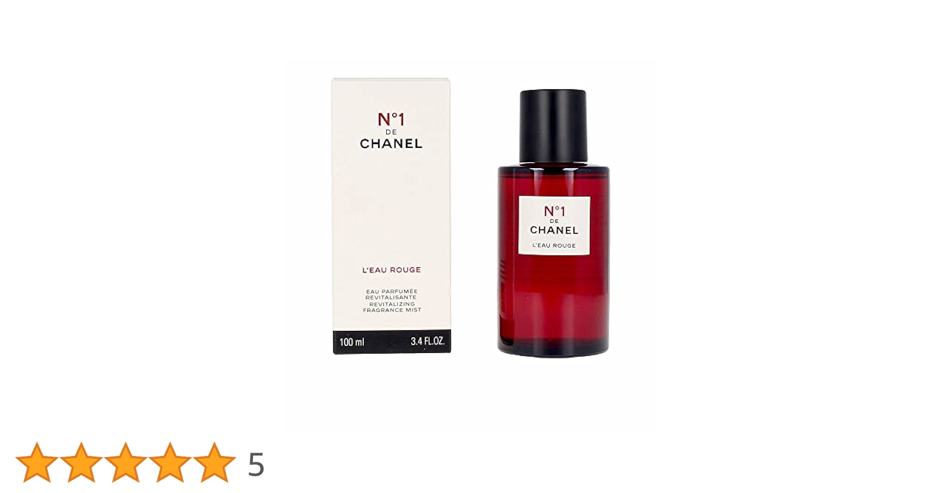 Chanel N°1 De Chanel L'eau Rouge Cologne 100ml : Amazon.ae