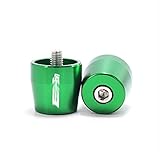  Embouts De Poignées De Guidon Guidon Grips Bar extrémis Capuchon Capuchon Capuchon Moto Accessoires CNC / Ajustement pour Kawasaki ER6N ER6F ER-6N ER-6F 2006-2016 Protection Contre les Collisions