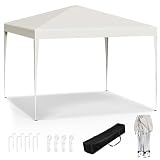 WOLTU Pavillon Pop-Up wasserdichter Faltpavillon 3x3m