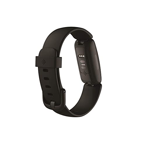 Fitbit Inspire 2 Health & Fitness Tracker With A Free 1-Year Premium Trial, 24/7 Heart Rate, Black/Black, One Size (S & L Bands Included) (Renewed) #TOP6