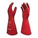 Magid M014R A.R.C. Natural Rubber Latex Class 0 Insulating Glove with Straight Cuff, Work, 14" Length, Size 9, Red (1 Pair)