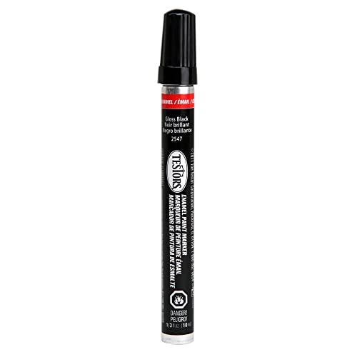 Testors Enamel Paint Marker-Gloss Black