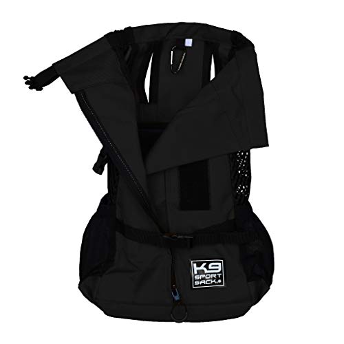 K9 Sport Sack | Dog Carrier Adjustable Backpack (Medium, Plus 2 - Jet Black) #TOP6