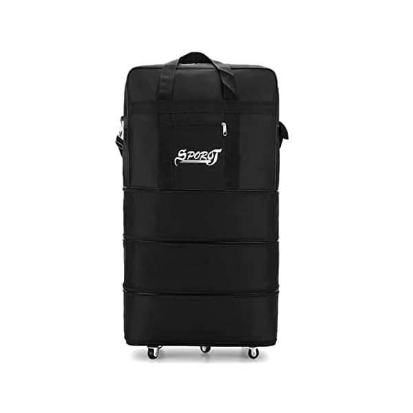 Rolling-Wheeled-SuitcaseArtue-Expandable-Suitcase-Bag-Foldable-Rolling-Luggage-Bag-For-Travel-Business-black Rolling Wheeled Suitcase,Artue Expandable Suitcase Bag Foldable Rolling Luggage Bag For Travel Business, black