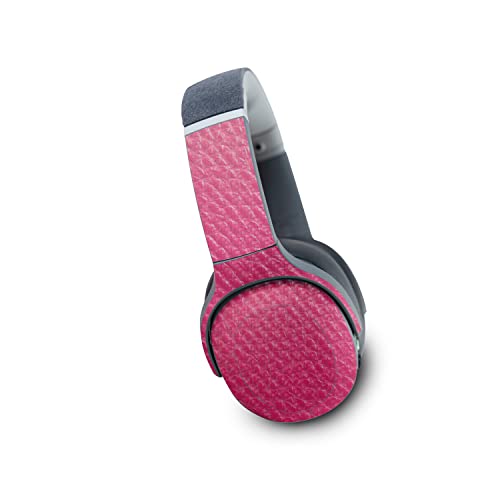 Image of MightySkins Carbon Fiber Skin Compatible with Skullcandy Crusher Evo Wireless - Pink Pleather | Protective, Durable Textured Carbon Fiber Finish | Easy to Apply | Made in The USA