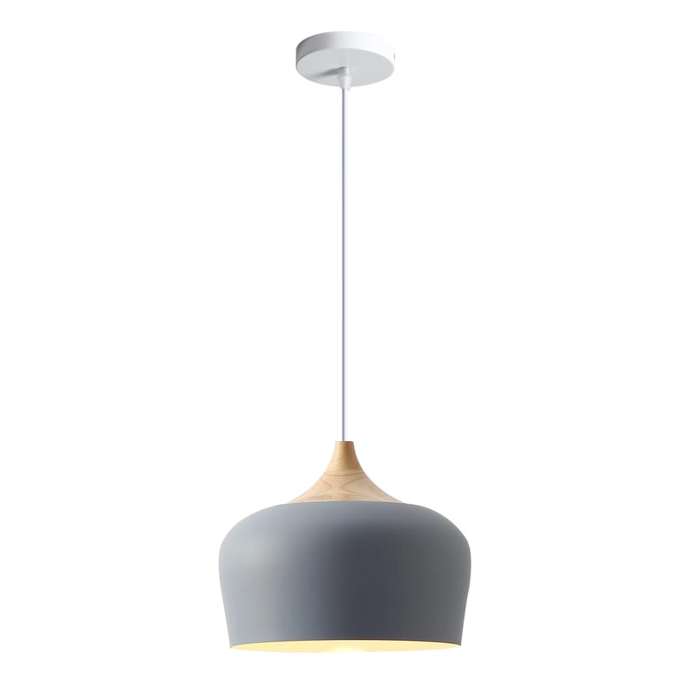 ZGDHWCR Flush Mount Ceiling Pendant Lamp, Nordic Industrial Style Hanging Light, E26 Light Source Metal Chandelier, Living Room Balcony Kitchen Island Decoration Light Fixtures