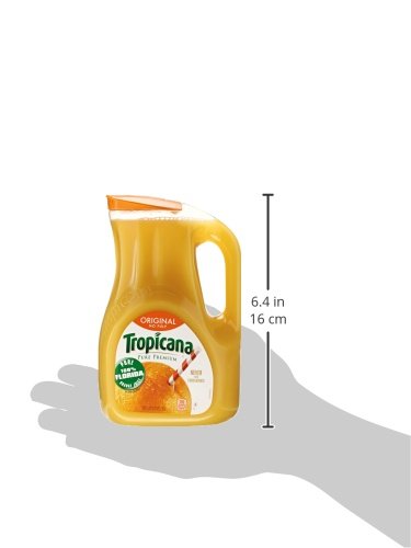 Tropicana Orange Juice No Pulp 89 fl oz bottle — view 11