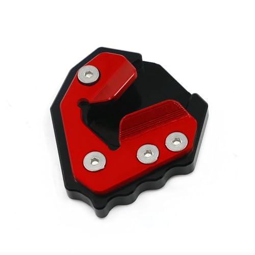 Support latéral béquille moto adaptateurs extension BMW S1000 XR rouge 2017-2023