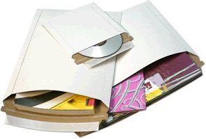 100-7x9 RIGID PHOTO MAILERS ENVELOPES FLATS BY VALUEMAILERS