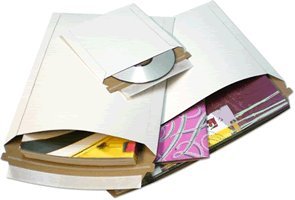 50-12.75x15 RIGID PHOTO MAILERS ENVELOPES FLATS BY VALUEMAILERS