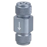 WLNEXT Edelstahl Rückschlagventile Aquarium Single Direction Flowing Control CO2 Ventile für...