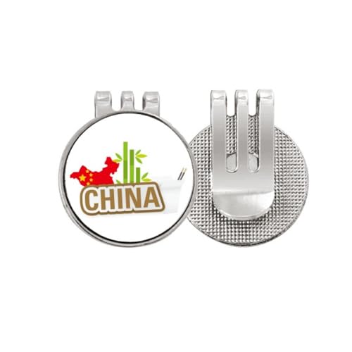 Marqueur de balle de golf Chine émail marron pour ne plus perdre vos repères