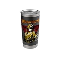 Heavy Metal Music design. Dual wall insulated: keeps beverages hot or cold Stainless Steel BPA Free Leak proof lid with clear slider