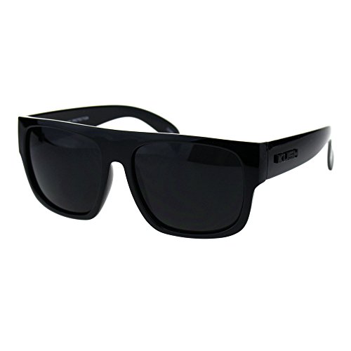 PASTL KUSH Sunglasses Mens Dark Lens Black Square Frame Shades UV 400
