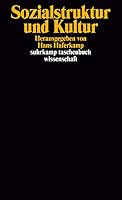 Sozialstruktur und Kultur (Suhrkamp Taschenbuch Wissenschaft) 3518283936 Book Cover