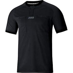 Jako Herren Schiedsrichter-Trikot Kurzarm Schwarz