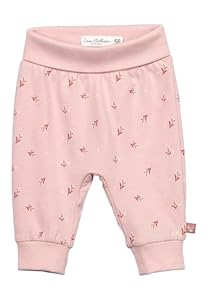 Sterntaler Hose Blümchen - Mädchen Babyhose mit Allover Print - Jogginghose aus Baumwolljersey mit elastischen Bündchen - Bequeme Kinder Schlupfhose, Kinderkleidung ab Geburt, zartrosa, Größe 62