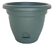 Bloem Living LP1852 Lucca Self-Watering Planter, 18-Inch, Midsummer Night
