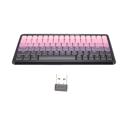 Teclado Bluetooth inalámbrico 2.4G para evitar dolores de muñeca al trabajar con PC o tableta