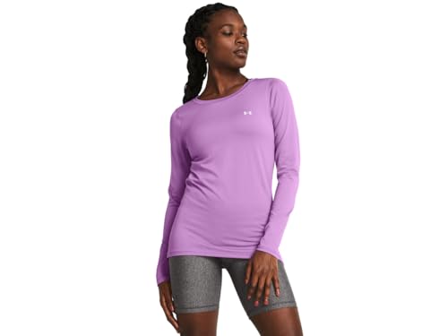 Image of Under Armour Women's Polyester Solid HG Armour Long Sleeve | 1328966-001