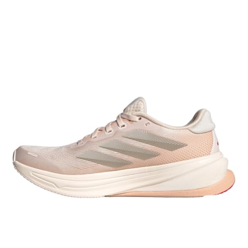 Adidas, Womens, Supernova Rise 2 Running Shoes, Wonder Quartz/Champagne Metallic/Pure Ruby, 10.5, B - Medium