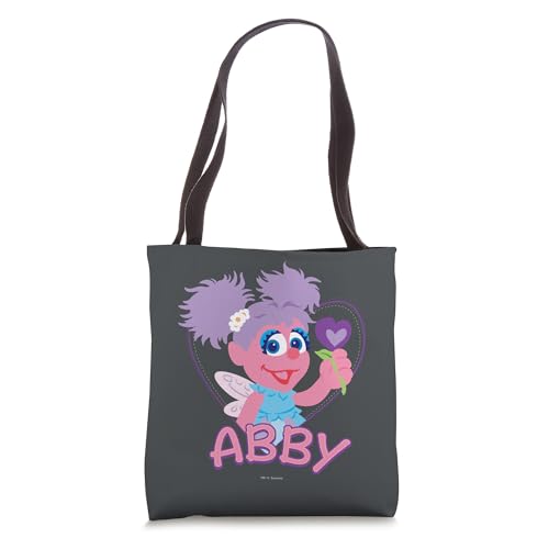 Abby Cadabby tote bag plat Rue Sésame grand sac cabas réutilisable tissu