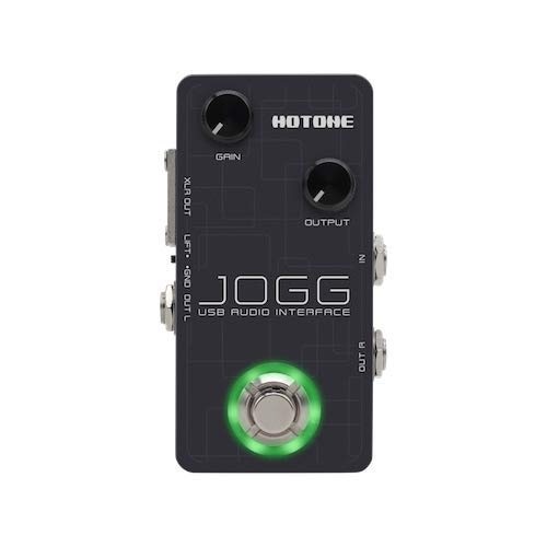 HOTONEJogg UA-10 USB Audio Interface Pedal For Home Studio Support ASIO