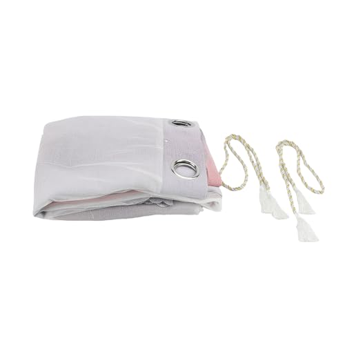 Rideaux occultants double couche à étoiles évidées polyester