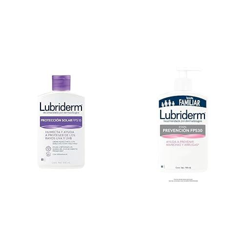 Bloqueadores Y Bronceadores, Drugstore Pack Lubriderm Crema Corporal Proteccion Solar Fps 15 400 ml + Crema corporal etapa prevencion fps 30 750ml