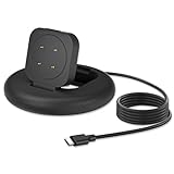 sylacor Charging Stand Compatible with Google Fitbit Ace LTE, Portable & Foldable Magnetic Charger with 3.3 Feet Charging Cord for Fitbit Ace LTE Smartwatch for Kids (Black)