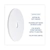 Boardwalk Polishing Floor Pads, 17 Diameter, White, 5/Carton