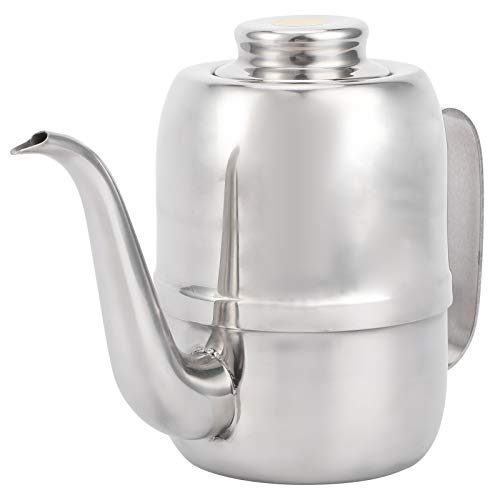 Masyrt Distributeur d'huile en acier inoxydable avec buse fine, anti-goutte et anti-débordement pour cuisiner, condiments (24 trompetes) – vue 7