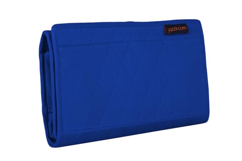 Image of Craft Folding Kit - Portable Soft Storage - Crafts, Sewing, & Quilting Organizer Royal Blue