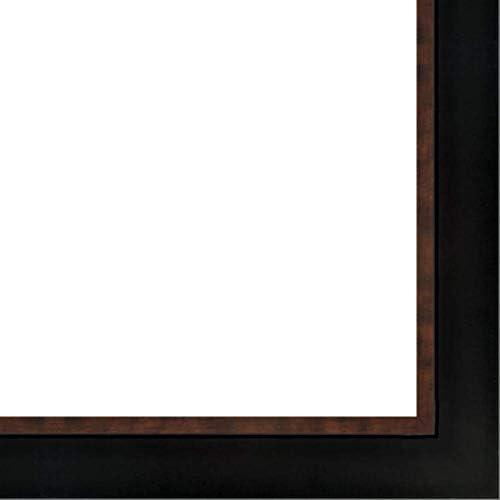 CountryArtHouse Picture Frame Moulding (Wood) 100ft bundle - Contemporary Bronze Finish - 1.75" width - 3/4" rabbet depth