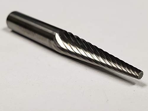 Fresa Carburo Alfa Tools B71235 Punta Cónica miniatura 1
