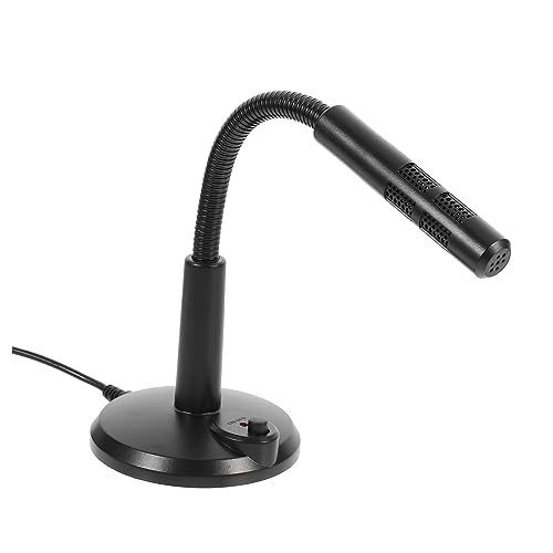 NUOBESTY USB Microphone for Laptop Lightweight Condenser Mic for Live Streaming Gaming and Voice Chat Sound Quality Easy to Use No Drivers Needed