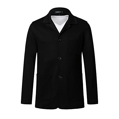 WZIKAI Men's Casual Sport Coat Jacket Regular Fit Lightweight Suit Jacket for Men3