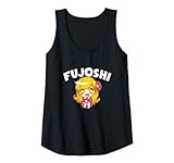 Mujer Funny Fujoshi Girl Otaku Maid Yaoi Manga Chicas Comic Chick Camiseta sin Mangas